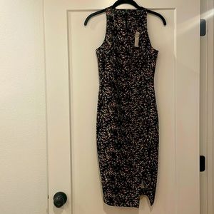 BANANA REPUBLIC - SIZE 2 Fitted Floral Dress